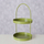 Etagere Boltze Joko, 45cm, me 2 kate, jeshile