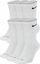 Çorape Nike Everyday Plus Cush SX6897, set me 6 palë, të gjata, të bardha