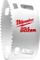 Sharrë rrethore Milwaukee Hole Dozer, 5-1/4", bi-metal, e bardhë