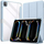 Mbrojtëse tableti Hard Crystal për iPad Pro 13 Gen 5 2024, 13\", me funksion qëndrësje, blu