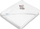 Peshqir banje për bebe Sensillo Bath Wrap Terry Wolf, 100x100 cm, pambuk, i bardhë