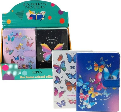 Set fletore A5 Adar, 12 copë, ngjyra të përziera