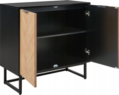 Kabinet Beliani ALASKA, MDF, stil skandinav, i zi me dru natyral