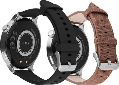 Ora inteligjente Tracer SMW9 X Tro, 1.3", Bluetooth, e zezë