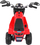 Motorçikletë elektrike fëmijësh Ramiz MiniBike, 3 rrota, me drita, e kuqe