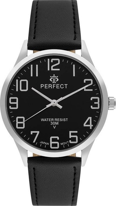 Рачен часовник Perfect Day PERFECT GXB452-05, 40mm, за мажи, сребрено и црно