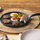 Set nënpjatash Orion Rustic Kitchen Mat, 38cm, pamje druri, kafe
