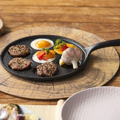 Set nënpjatash Orion Rustic Kitchen Mat, 38cm, pamje druri, kafe