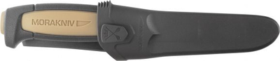 Нож Morakniv Craft Pro Rope, назабено сечило нерѓосувачки челик, 20cm, црно крем