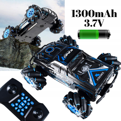 Makine lodër RC 4x4 për stunt e drift, me telekomandë me gjeste, rrotullim 360°, shumëngjyrëshe
