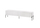 Komodë TV Cama VERA, 190x40x50 cm, e bardhë mat