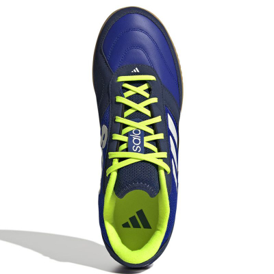 Atlete futsalli Adidas Top Sala Competition II IN M JS0653, shollë gome për parket, blu