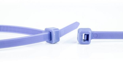 Lidhëse kabllosh Stabilus WKK, plastike, 100x2.5mm, vjollcë, 100 copë