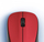 Maus Hama MW-300 V2, wireless, optik 1200 DPI, i kuq e zi