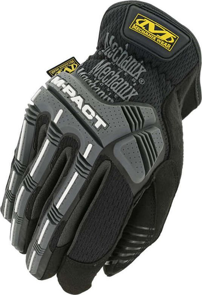 Doreza pune Mechanix Wear M-Pact, për mekanikë, madhësia 9, zi gri