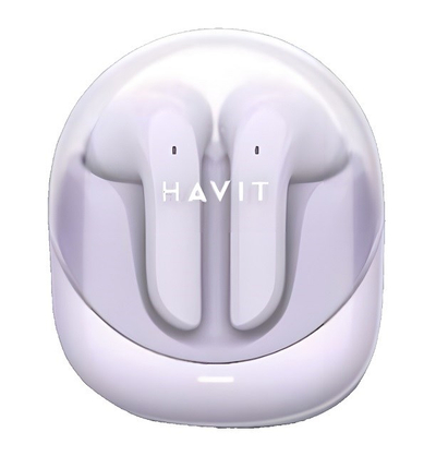 Kufje Bluetooth Havit Modern Buds, True Wireless, kuti karikimi USB C, lejla të hapura
