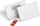 Mbajtëse badge Durable CLICK FOLD Magnet, 54x90mm, set 25 copë, transparente