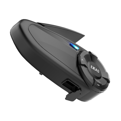 Interkom motoçiklete Ejeas Q7, Bluetooth, me antenë, i zi