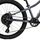 Biçikletë malore Batch Bicycles The Youth, 24", frena disk, gri