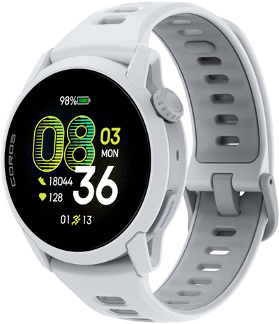 Спортски часовник COROS PACE 4, GPS, AMOLED екран, бел