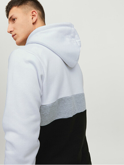 Duks Jack&Jones JJEREID Regular Fit 12233959 i bardhë
