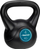 Kettlebell Avento, 4 kg, со пластична обвивка, црн