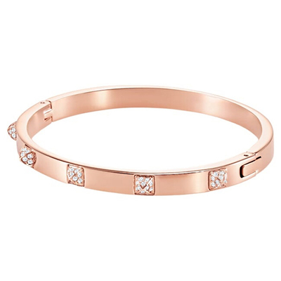 Byzylyk për femra Swarovski, ari rozë