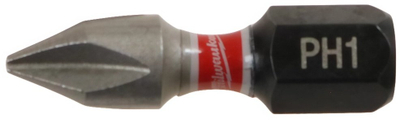 Set bitash Milwaukee SHOCKWAVE 4932500352 PH1, 25mm, 3 copë
