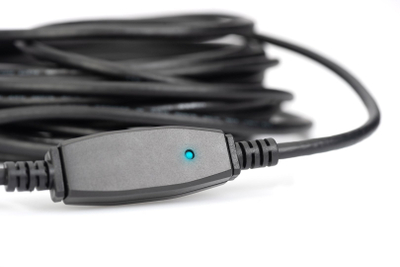 USB кабел Digitus DA-73107, USB A во USB A, 20 m, USB 3.0, црн