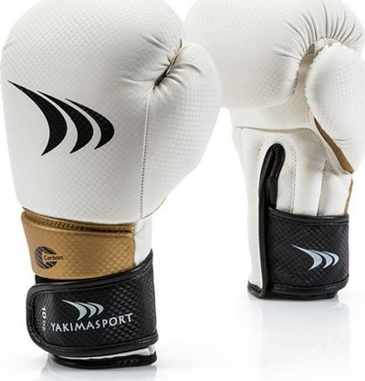 Doreza boksi YakimaSport LION, 14 oz, të zeza