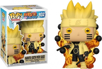 Figurë koleksionare Funko POP Naruto Shippuden Naruto Uzumaki Six Path Sage, vinyl, anime, e verdhë