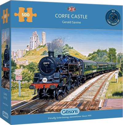 Puzzle Gibsons, Mbërritja te Kështjella Corfe në Angli, 500 copa