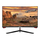 Monitor Dahua DHI-LM24-E230C, 23.6", Full HD, 165Hz, i zi