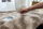 Tapet Living Round Shaggy Ombre Scandinavian, 120 cm, lesh sintetik, ngjyrë camel bezhë