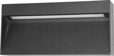 Dritë shkalle Italux Fenis OWL-2695-4K, LED 5W, IP54, e zezë
