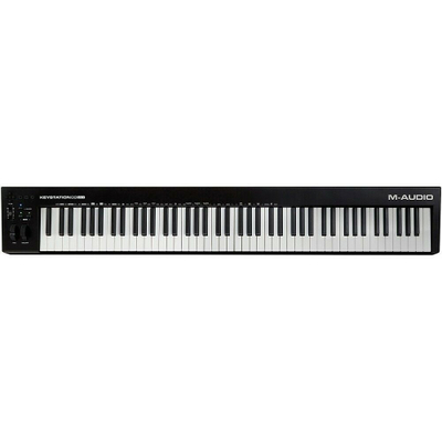 Tastierë MIDI M-Audio Keystation 88 MK3, 88 taste gjysmë të rënda, USB MIDI, e zezë