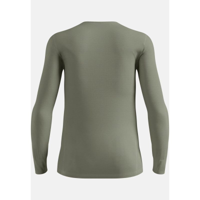 Bluzë termike Odlo ACTIVE WARM Crew Neck L/S, meshkuj, madhësia L, gri
