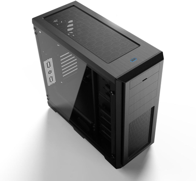 Kasë Phanteks Enthoo Pro Tempered Glass, e zezë, Midi Tower