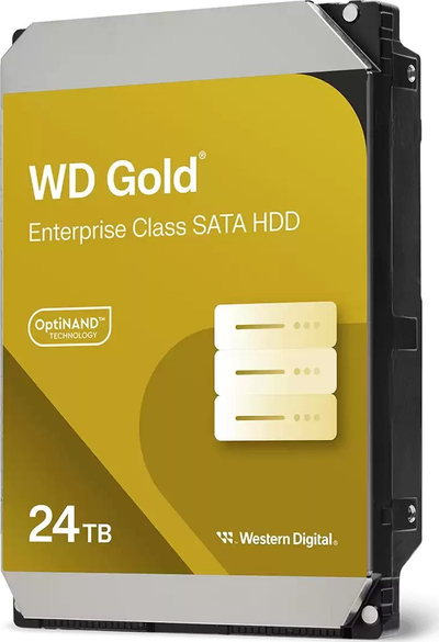 Внатрешен тврди диск Western Digital Gold WD242KRYZ, 24TB, 7200 RPM
