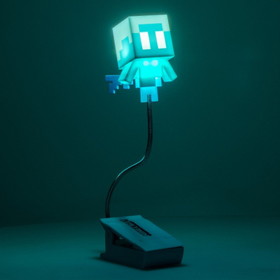 Dritë leximi Minecraft Allay Book Light 62, portative, shumëngjyrëshe