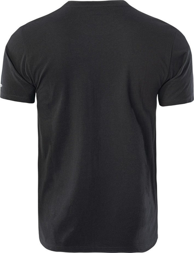 Bluzë T-shirt për burra Hi-tec Rolic, pambuk 100%, masa M, e zezë