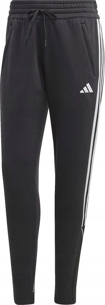 Trenerka për goca adidas Tiro 23 League Sweat Pants HS3608, pambuk poliestër, xhepa me zinxhir, e zezë