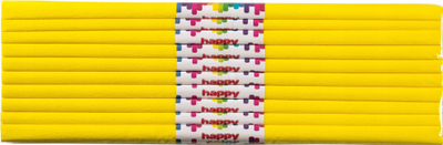 Letër krepe Happy Color, 50 x 200 cm, set 10 copë, e kuqe