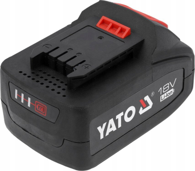 Bateri veglash Yato YT-828465, 18V Li-ion, 9.0Ah, e zezë