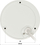 IP камера Hikvision DS-2CD2146G2H-ISU, леќа 2.8mm, куполна, бела