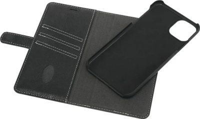 Këllëf portofol Essentials Leather Wallet, për iPhone 11 Pro Max, 3 slote karta, i zi