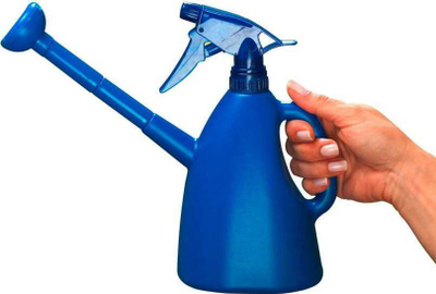 Shishe ujitëse WENKO, 800 ml, 2 në 1 me spërkatës, blu