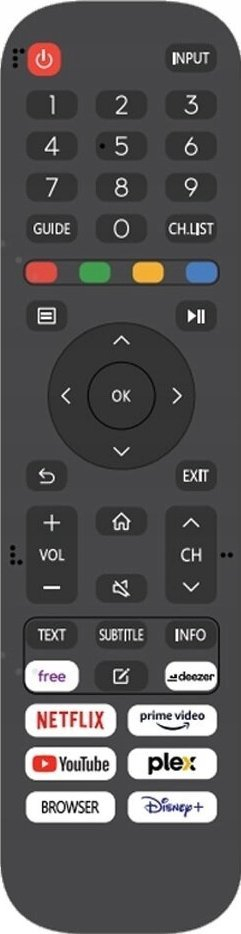 TV JVC LT-43VD3300, 43", 4K Ultra HD, Smart VIDAA
