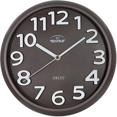 Orë muri Bentime H43-SW8315BR, kafe