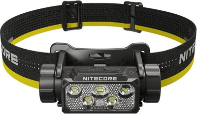 Llambë koke Nitecore HC70 UHE, 1600 lumene, kohë e gjatë pune, e zezë